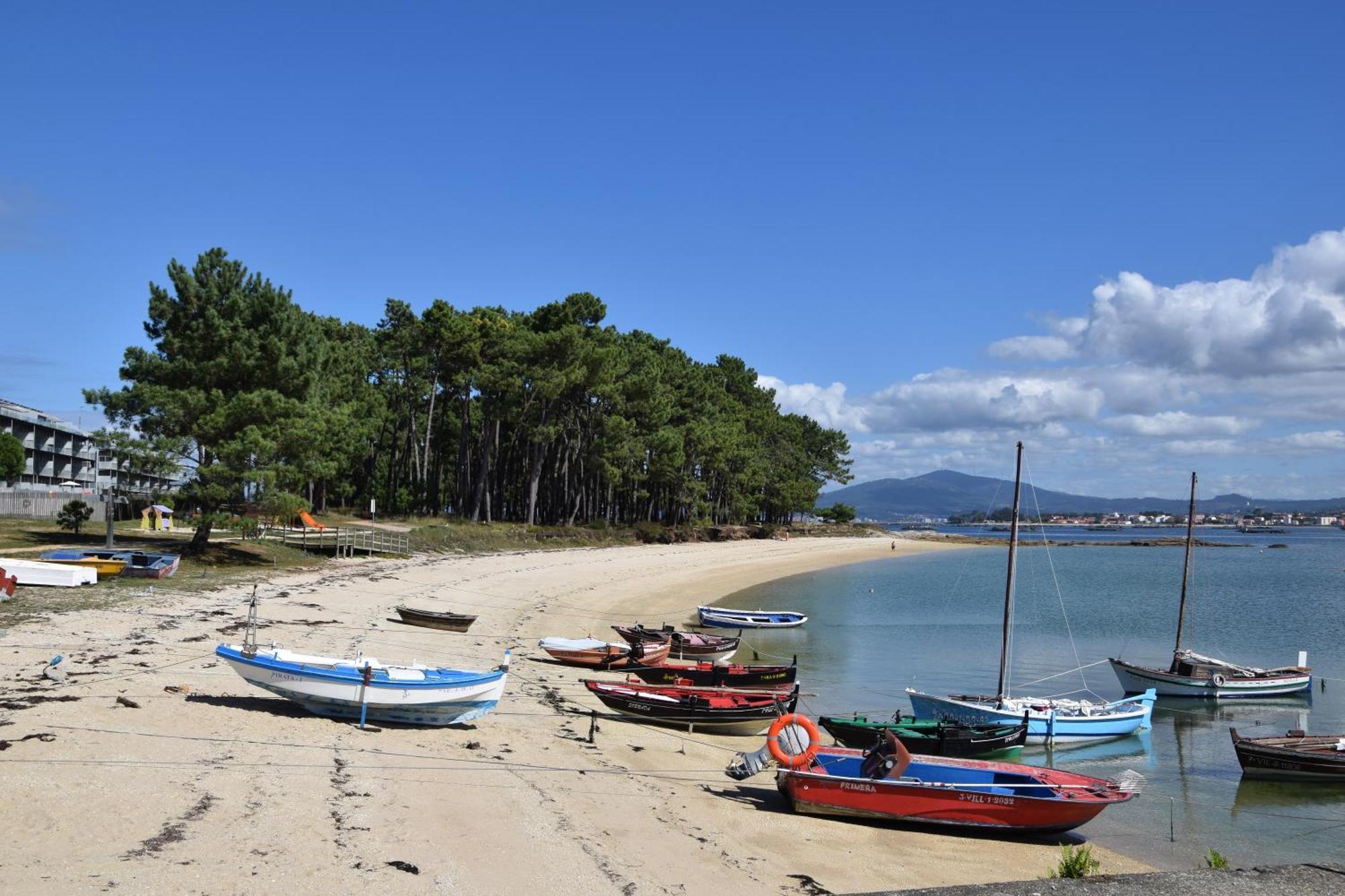 Apartamento De Mar Y Playa En Illa De Arousa Kültér fotó